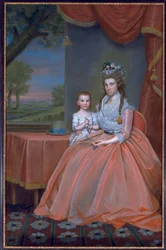 La signora Elijah Boardman e suo figlio, William Whiting Boardman, c.1796